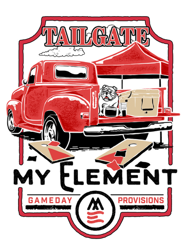 Game Day - short sleeve - white comfort color - pocket t-shirt (2 color designs available) - MyElementco.com 