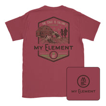 Clogging - The Stage is Calling -Short Sleeve Comfort Color T-shirt (2 colors) - MyElementco.com 